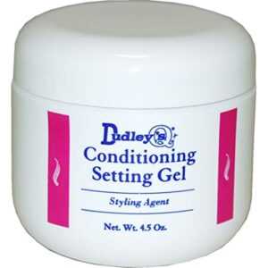 Dudley's Q Conditioning Setting Gel Styling Agent 4.5oz