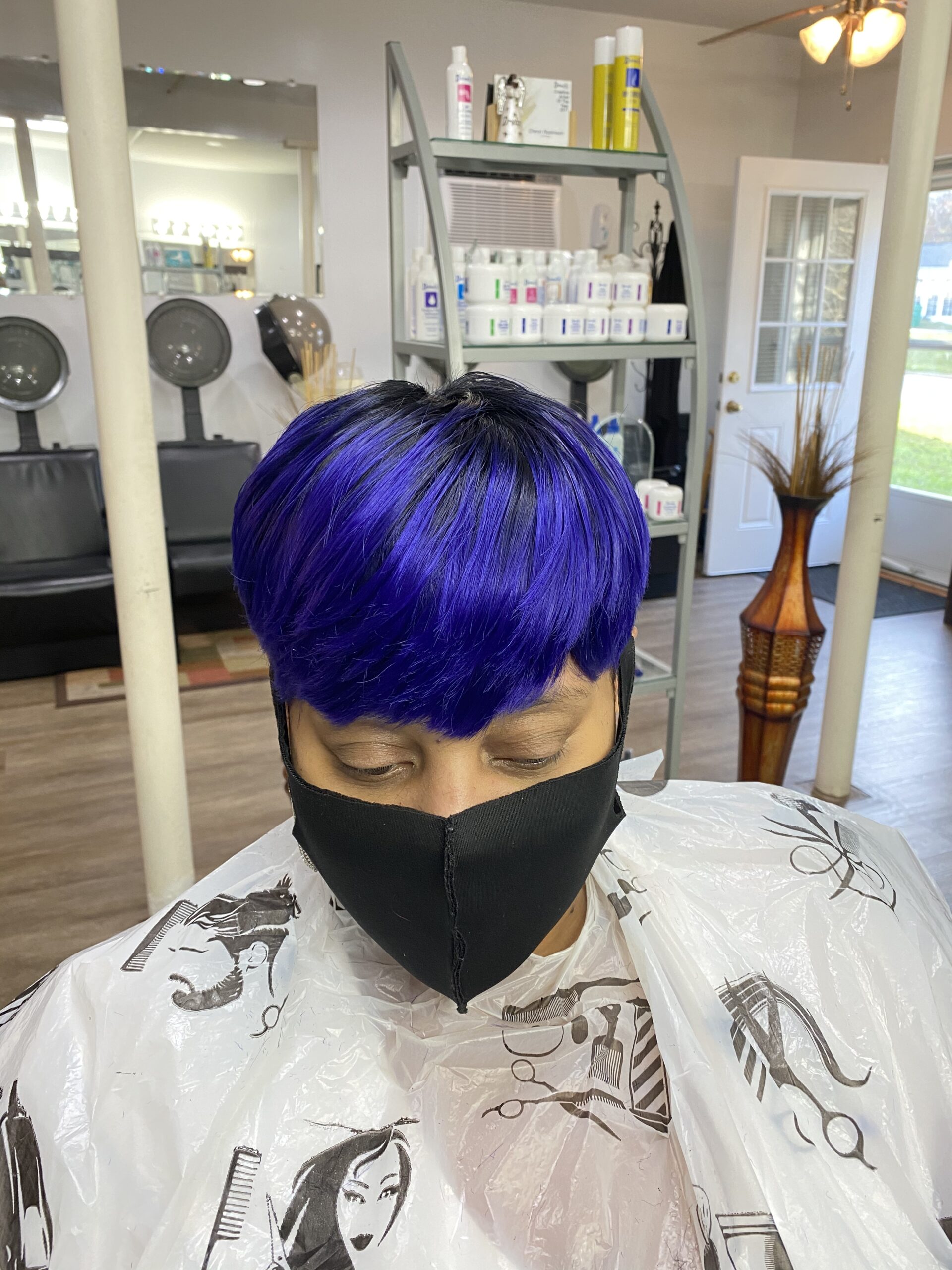 Blue Hair Coloring by Cheryl's Creations